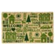 Tag Coir Entry Mat - 18x30