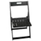 Tag Folding Chair - Keuring and Acacia Wood in Black
