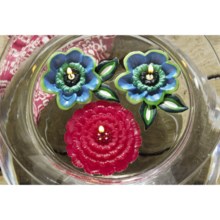 Tag Miranda Floating Candles - Set of 3 in Multi - Closeouts