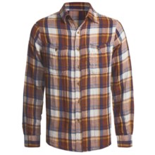 Tailor Vintage Plaid Shirt - Long Sleeve (For Men) in Brown - Closeouts