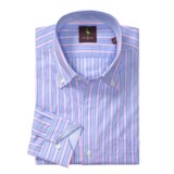 Tailorbyrd Striped Sport Shirt - Long Sleeve (For Men)