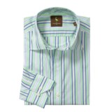 Tailorbyrd Striped Sport Shirt - Spread Collar, Long Sleeve (For Men)