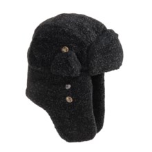 TAL Accessori Moda Berber Aviator Hat (For Kids) in Black - Closeouts