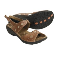Taos Footwear Adventure Sandals - Leather (For Women) in Tan - Closeouts