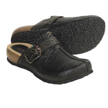 Taos Footwear Uptown Clogs - Leather (For Women) in Black - Closeouts