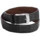 Tardini Satin-Finish Caiman Crocodile Belt (For Men)