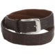 Tardini Satin-Finish Caiman Crocodile Belt (For Men)