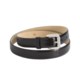 Tardini Shiny Lizard Belt - Nickel Buckle (For Men)