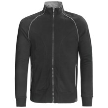 Tasc 101 Fleece Jacket - UPF 50+, Full Zip (For Men) in Black - Closeouts