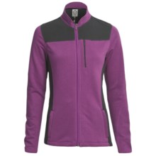 Tasc Chamonix Fleece Jacket - UPF 50+, Organic Cotton (For Women) in Sunset Purple/Gunmetal - Closeouts