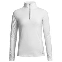 Tasc Core Shirt - UPF 50+, Zip Neck, Long Sleeve (For Women) in White - Closeouts