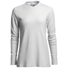 Tasc Flex-Tech Waffle Shirt - UPF 50, Long Sleeve (For Women) in White - Closeouts