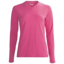 Tasc High-Performance V-Neck T-Shirt - UPF 50+, Long Sleeve (For Women) in Dragonfruit - Closeouts