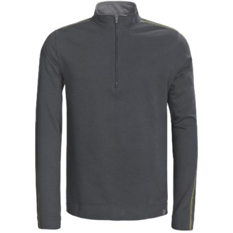 Tasc Piedmont Fleece Pullover - UPF 50+, Zip Neck (For Men) in Gunmetal