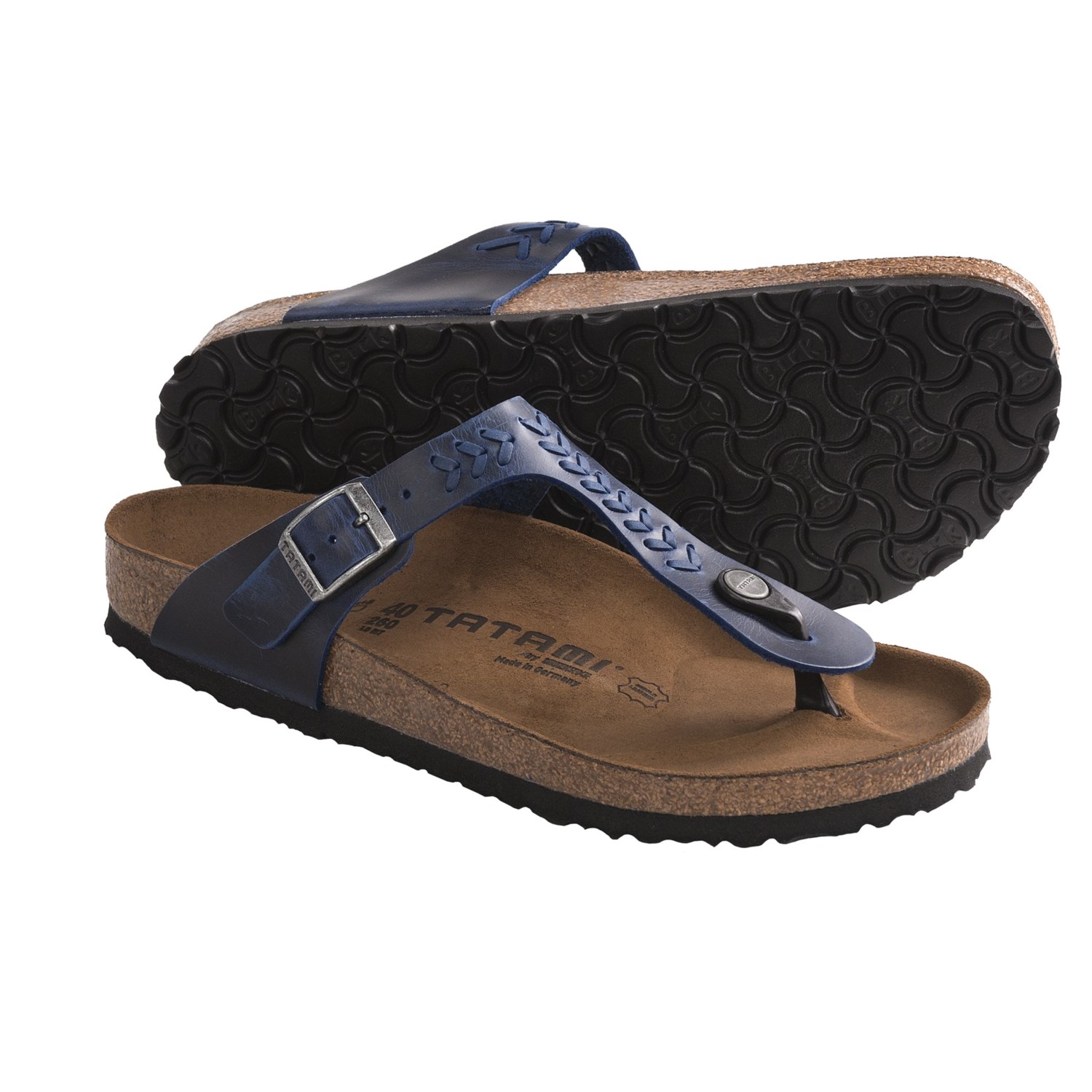 Tatami by Birkenstock Gizeh Woven Sandals - Leather (For Women) - Save ...