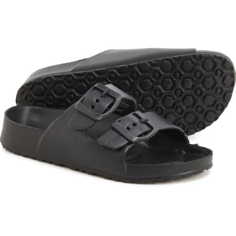 Northside Tate Double-Buckle Sandals (For Boys) - BLACK (2C )