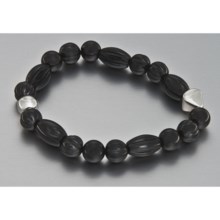 Tateossian Nugget Stretch Bracelet (For Men) in Black Onyx - Closeouts