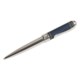 Tateossian Rhodium Blue Jeans Stripe Ball Pen - Rhodium Plated