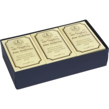 Taylor of Old Bond Street Sandalwood Bath Soaps - 3-Pack in Asst - Closeouts