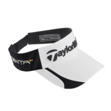 TaylorMade Split 3.0 Visor - UPF 50+ (For Men and Women) in White/Navy - Closeouts