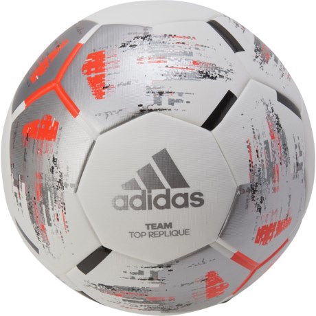 Adidas Team Top Replique Soccer Ball - Laminated - WHITE (4 )