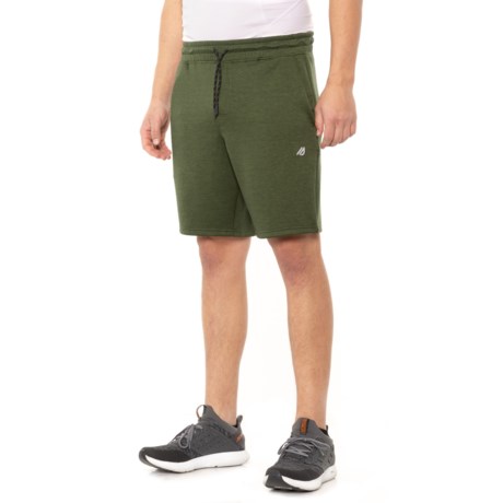 Eddie Bauer Tech Fleece Shorts (For Men) - RIFLE GREEN HEATHER (S )