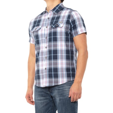 Eddie Bauer Tech Honeycomb Shirt- Short Sleeve (For Men) - TWILIGHT (L )