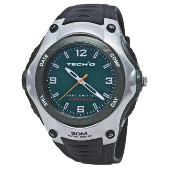 Tech40 Northstar CW3 Watch in Black