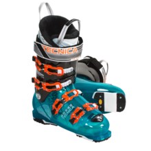 Tecnica Agent 120 Ski Boots - Freeride (For Men and Women) in Transparent Turquoise/Black - Closeouts