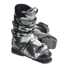 Tecnica Mega 8 Alpine Ski Boots (For Men and Women) in White/Black - Closeouts