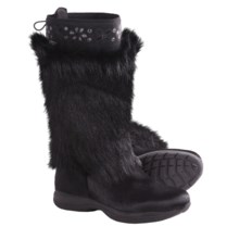 Tecnica Polar II Fur Winter Boots - Insulated (For Women) in Black - Closeouts