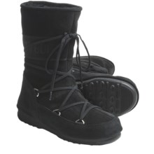 Tecnica W.E. Caviar Moon Boots - Insulated (For Women) in Black - Closeouts