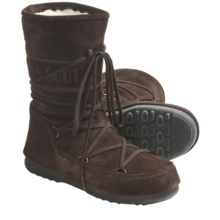 Tecnica W.E. Caviar Moon Boots - Insulated (For Women) in Dark Brown - Closeouts