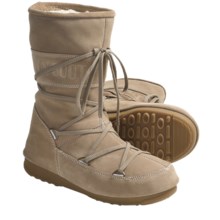 Tecnica W.E. Caviar Moon Boots - Insulated (For Women) in Sand - Closeouts