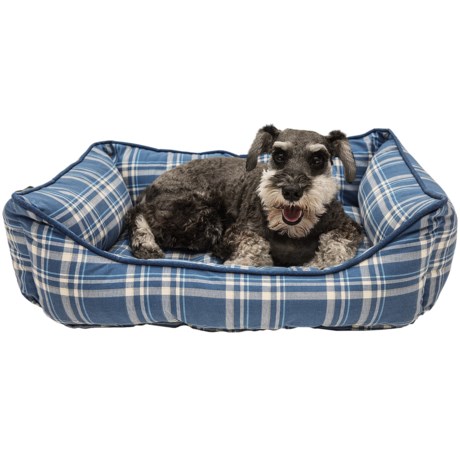 Telluride Camp Plaid Lounger Dog Bed 28x22