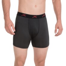 Terramar Body Sensors® Boxer Brief - Tech Mesh Pro-Jersey (For Men) in Black - Closeouts