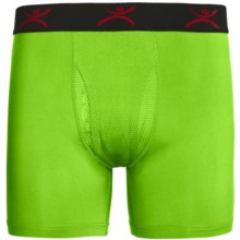 Terramar Body Sensors® Boxer Brief - Tech Mesh Pro-Jersey (For Men) in Citrus - Closeouts