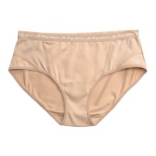 Terramar Body Sensors® Tech Jersey Bikini Briefs - Underwear, Mesh Panels (For Women) in Nude - Closeouts
