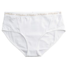Terramar Body Sensors® Tech Jersey Bikini Briefs - Underwear, Mesh Panels (For Women) in White - Closeouts