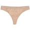 Terramar Body Sensors Tech Jersey-Mesh Thong (For Women) in Nude