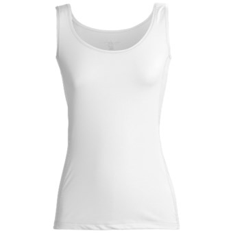 Terramar Body Sensors® Tech Jersey Tank Top - Lightweight,  Mesh Sides (For Women) in White
