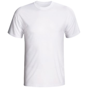 Terramar Dri-Release® T-Shirt-  Lightweight, Short Sleeve (For Men) in White
