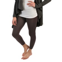 Terramar Heavy Footless Leggings - Base Layer (For Women) in Charcoal - Closeouts