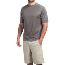 Terramar Helix T-Shirt - Lightweight, UPF 25+, Short Sleeve (For Men) in Gunmetal - Closeouts