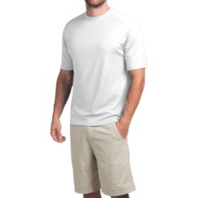 Terramar Helix T-Shirt - Lightweight, UPF 25+, Short Sleeve (For Men) in White - Closeouts