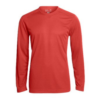 Terramar Helix T-Shirt - UPF 25+, Long Sleeve (For Men) in Flame