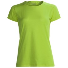 Terramar Hottotties Base Layer T-Shirt - Lightweight, Short Sleeve (For Women) in Citrus - Closeouts
