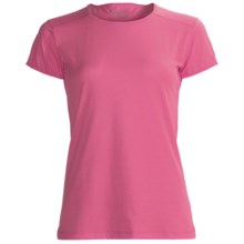 Terramar Hottotties Base Layer T-Shirt - Lightweight, Short Sleeve (For Women) in Hot Pink - Closeouts