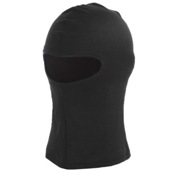 Terramar Lightweight Balaclava - Silk (For Men and Women) in Black