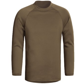 Terramar Polartec® Fleece Base Layer Top - Expedition Weight, Long Sleeve (For Men) in Brown
